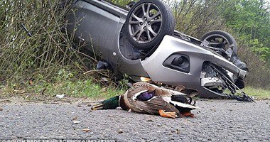بريطاني يضحي بسيارته الجديدة في حادث مقابل إنقاذ بطة