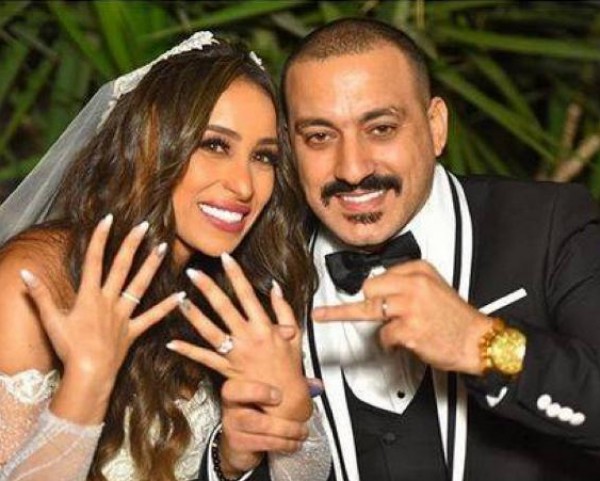 بالفيديو ..  والصور ..  الأول من حفل زفاف محمد دياب ومذيعة مصرية العائلي