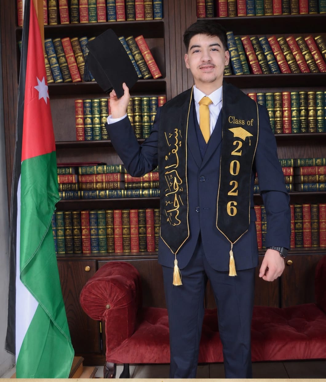  سيف فخري الرحاحله ..  مبارك النجاح 