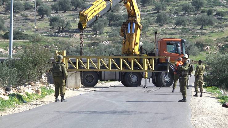 الاحتلال يحكم إغلاقه على قرى الريف الغربي في بيت لحم
