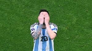 ماذا فعل نجلا ميسي بعد خسارة الأرجنتين أمام السعودية؟