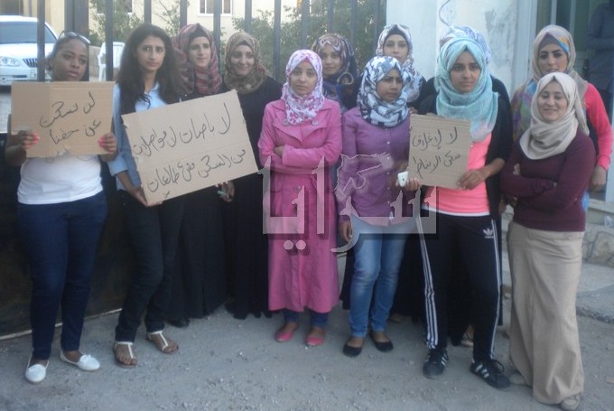 طالبات كلية البترا الساحية يطالبن بسكن بديل للذي تم تسليمه لمالكه 