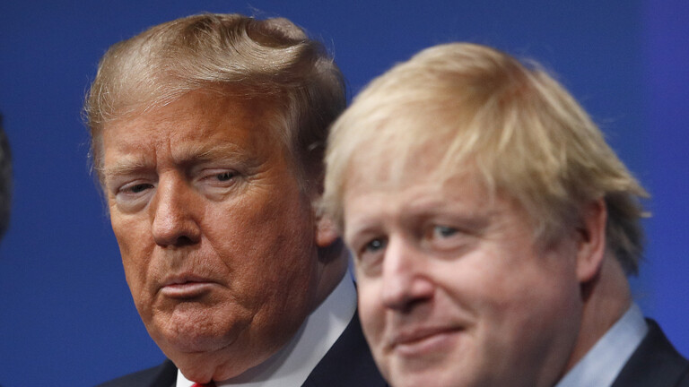 بريطانيا ترفض عرض ترامب بتقديم المساعدة في علاج جونسون