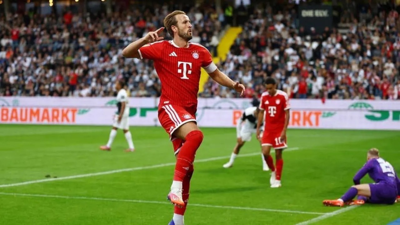 هاري كين ينقذ بايرن من مطب الصاعد إلفيرسبيرغ