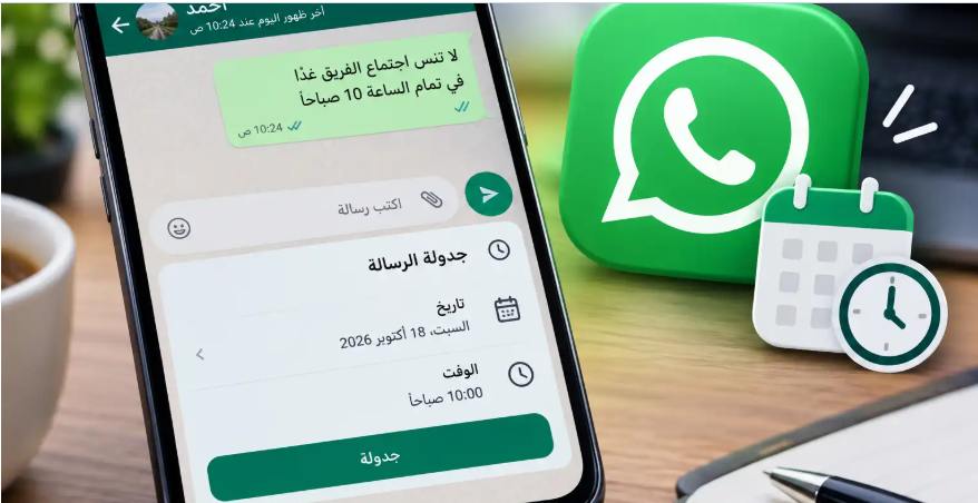 جدولة الرسائل ..  واتساب يختبر ميزة طال انتظارها