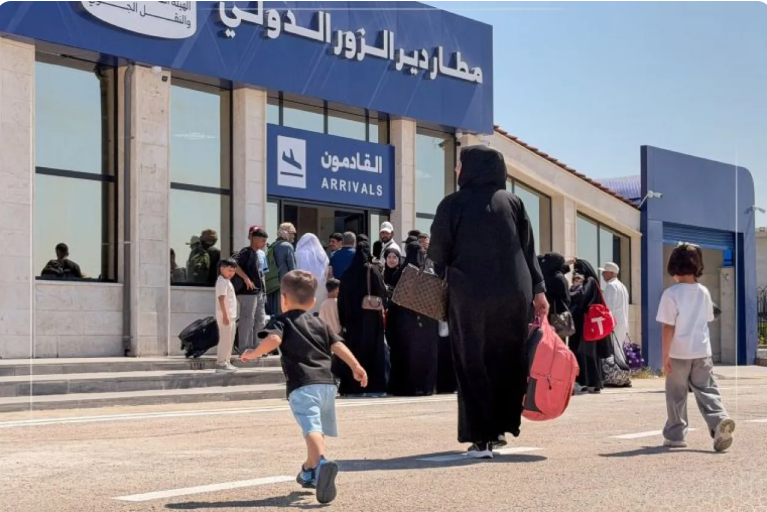 سورية  ..  الإعلان عن أول رحلة أوروبية إلى مطار دير الزور