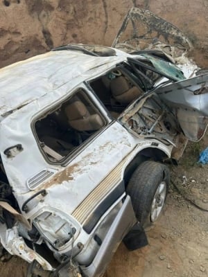 السعودية .. وفاة 4 معلمات وسائقهن واصابة اخريات في حادث سير مروع