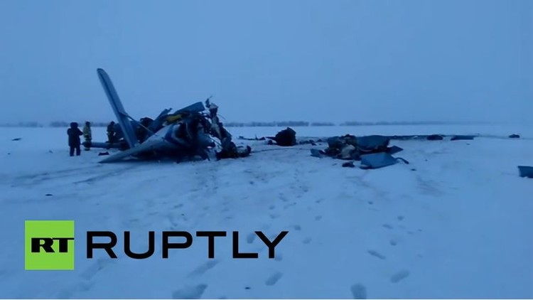 تحطم طائرة روسية ومقتل 3 أشخاص داخلها بينهم طفل