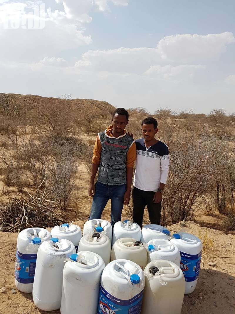 جنائي الطائف يُطيح بـ 6 إثيوبيين يدعمهم مواطن في مصنع خمور