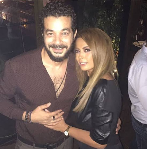شاهد: أحدث ظهور لداليا مصطفى و زوجها شريف سلامة