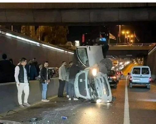 حادث يتسبب بتحويل حركة السير في عبدون
