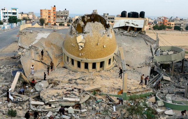 الاحتلال يدمر 31 مسجدا في غزة