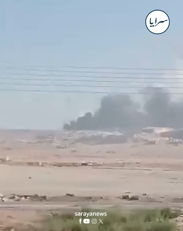 تصاعد دخان كثيف من مكب نفايات في الحلابات ومواطنون يشتكون من "مكرهة صحية"  ..  فيديو 