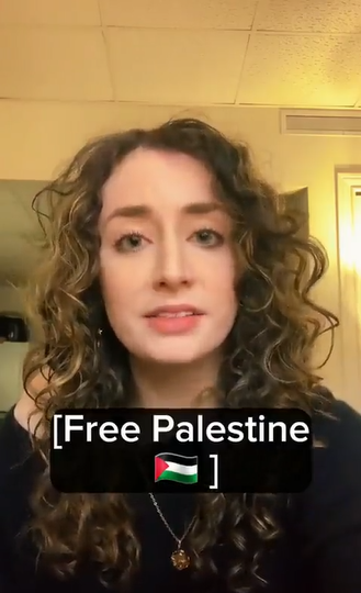 فتاة تدحض افتراءات الاحتلال الإسرائيلي بشأن أحقيتهم بأرض فلسطين  ..  فيديو 
