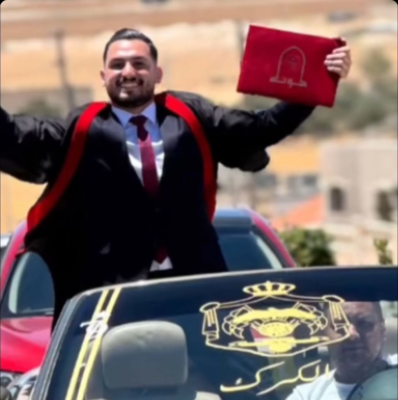 القرالة على صهوة المباركات الصالحات… يهنئ طارق البشابشة