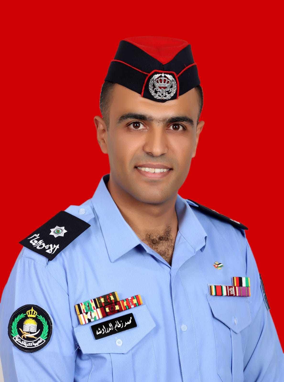 الملازم محمد زطام الدراوشة مبارك الترفيع