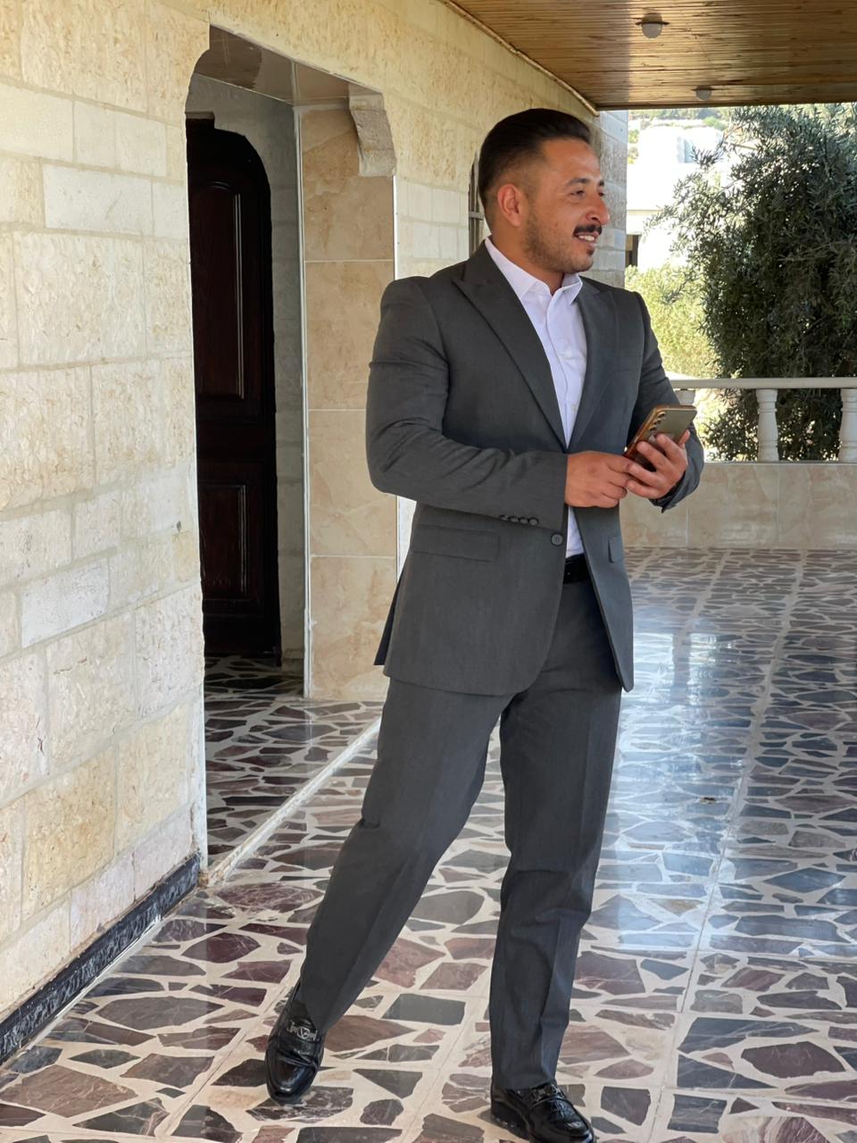 أحمد السليحات  ..  مبارك الخطوبة
