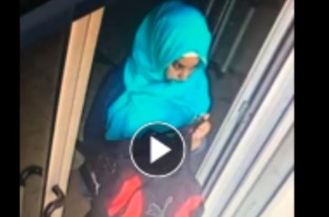 فيديو صادم  ..  لحظة قيام سيدة بسرقة طفلة رضيعة من حضن امه وهي نائمة  