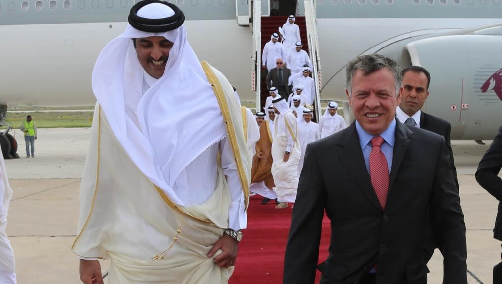 الاردن يتطلع لبناء علاقات اقتصادية واسعة مع قطر