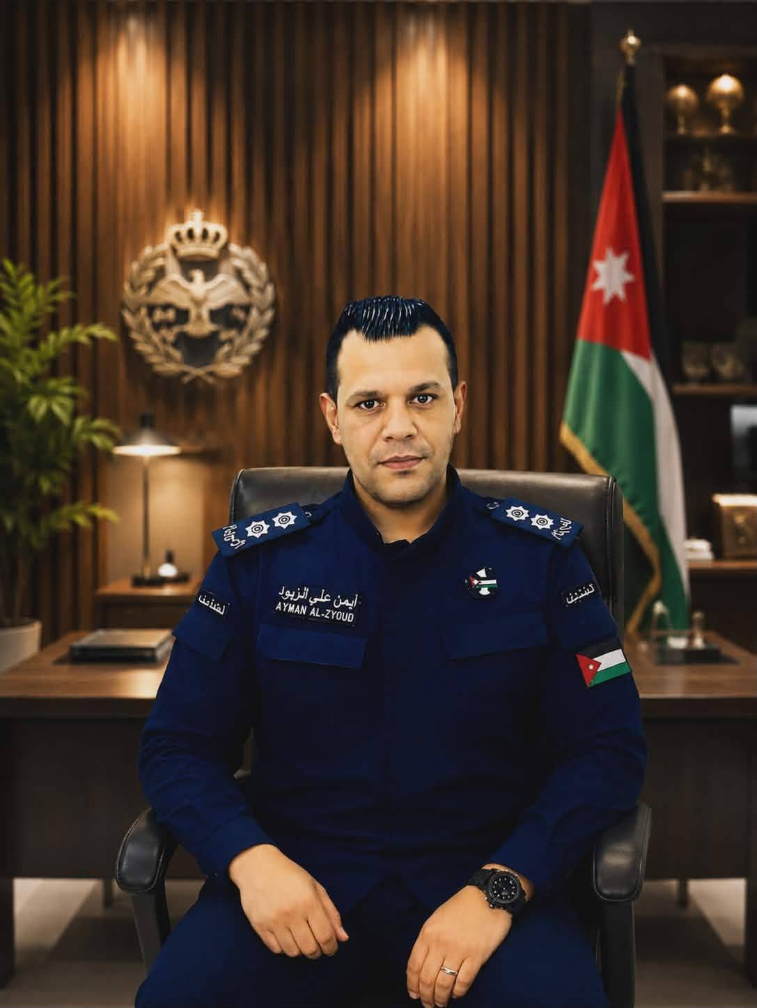   أيمن علي الزيود  ..  مبارك الترفيع