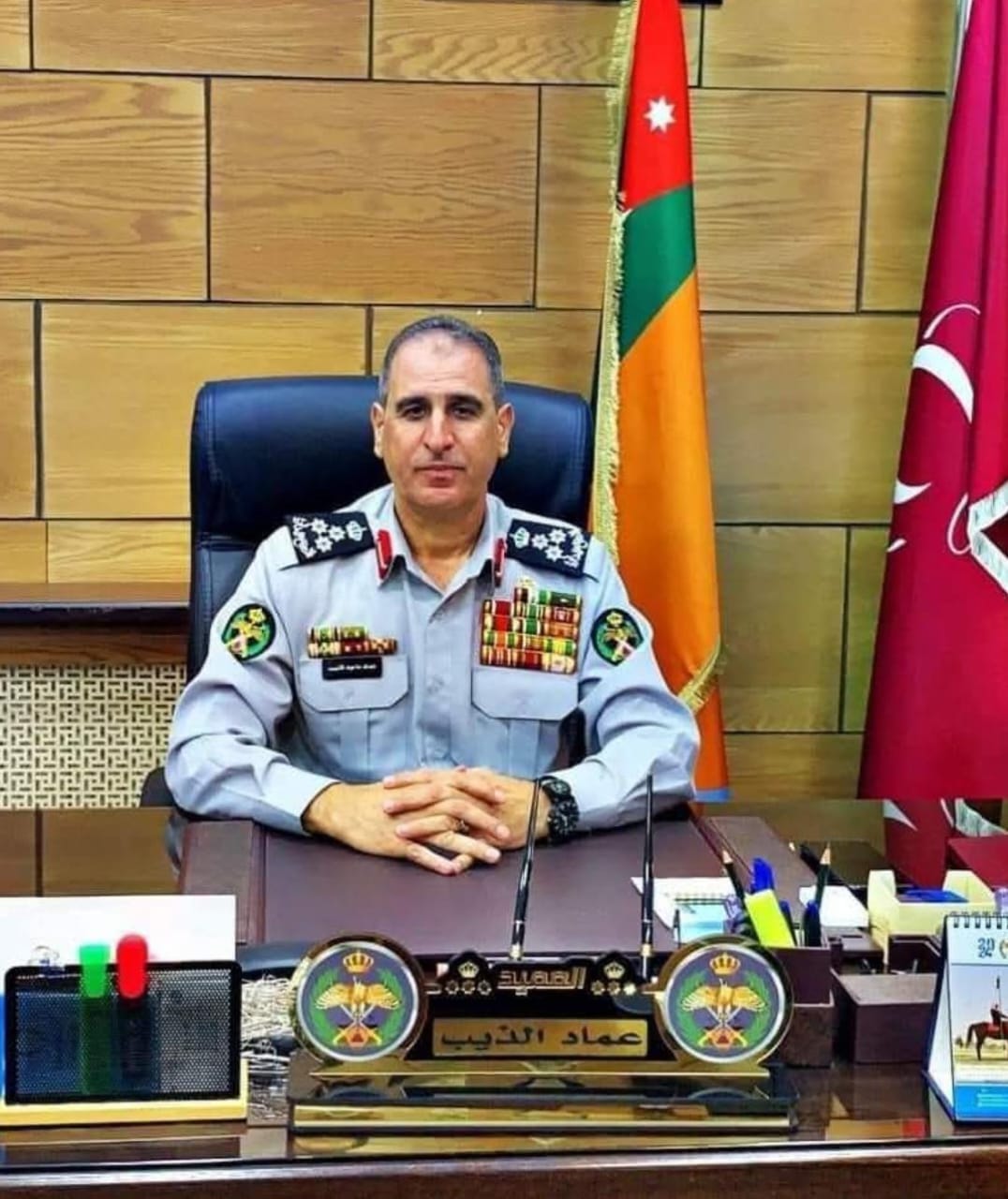 العميد عماد الذيب ..  مبارك 