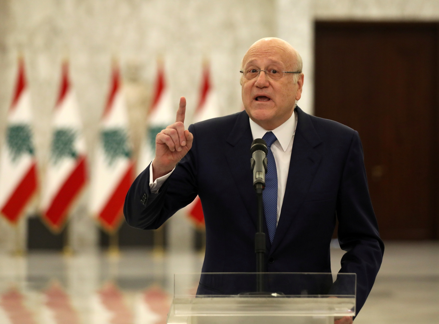 ميقاتي:  ملتزمون بإجراء الانتخابات رغم ما حصل اليوم 