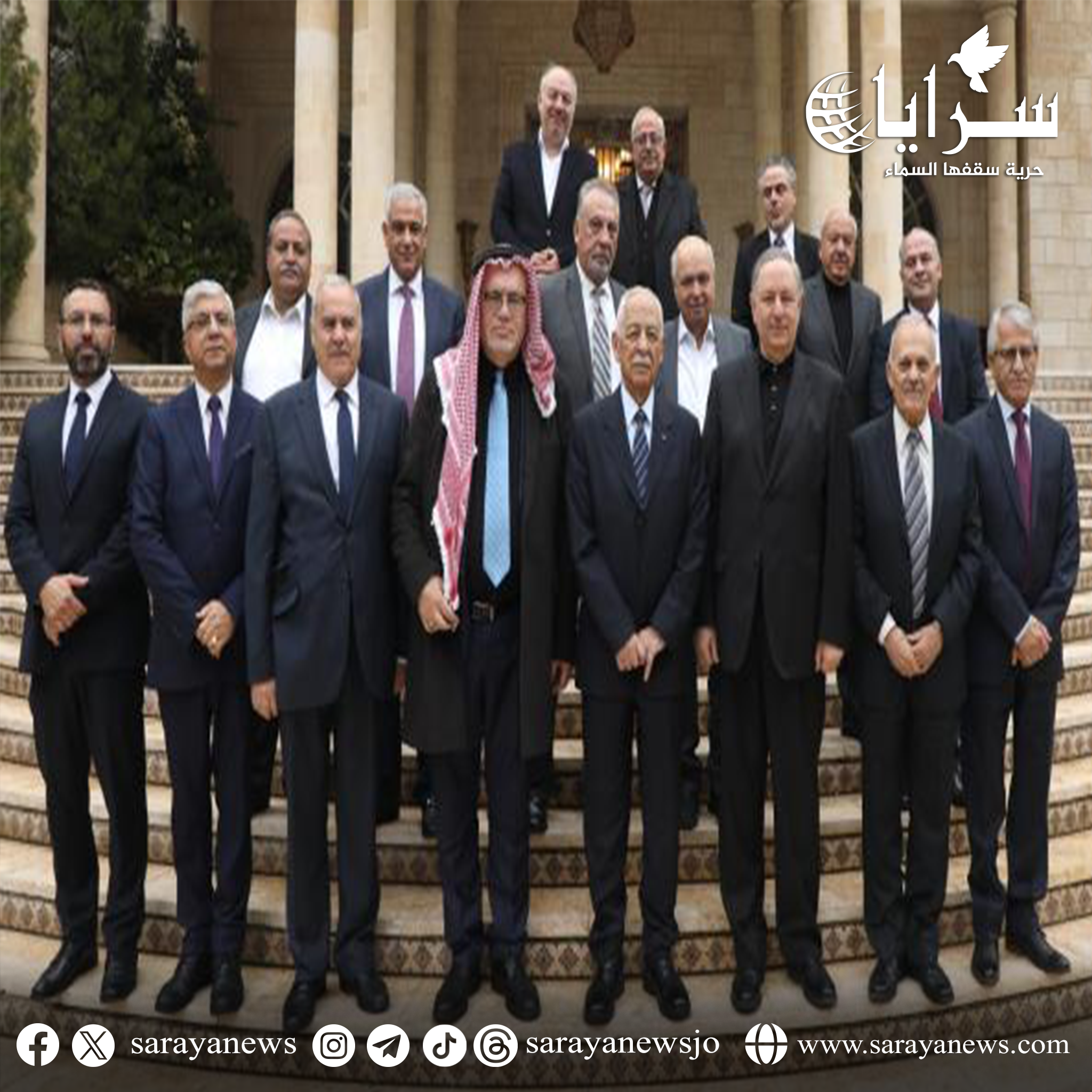 العيسوي يلتقي شيوخ ووجهاء الأغوار الشمالية وشخصيات مسيحية