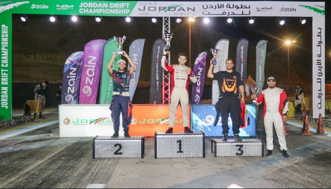 بالفيديو ..  عبدالله حمادة يحصد المركز الثاني في بطولة "دريفت الأردن"