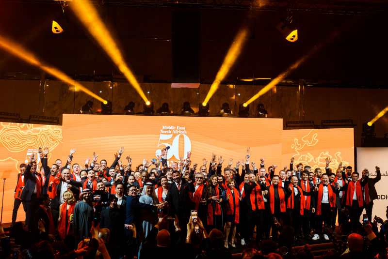 خمسة مطاعم سعودية في قائمة أفضل 50 مطعم في الشرق الاوسط 