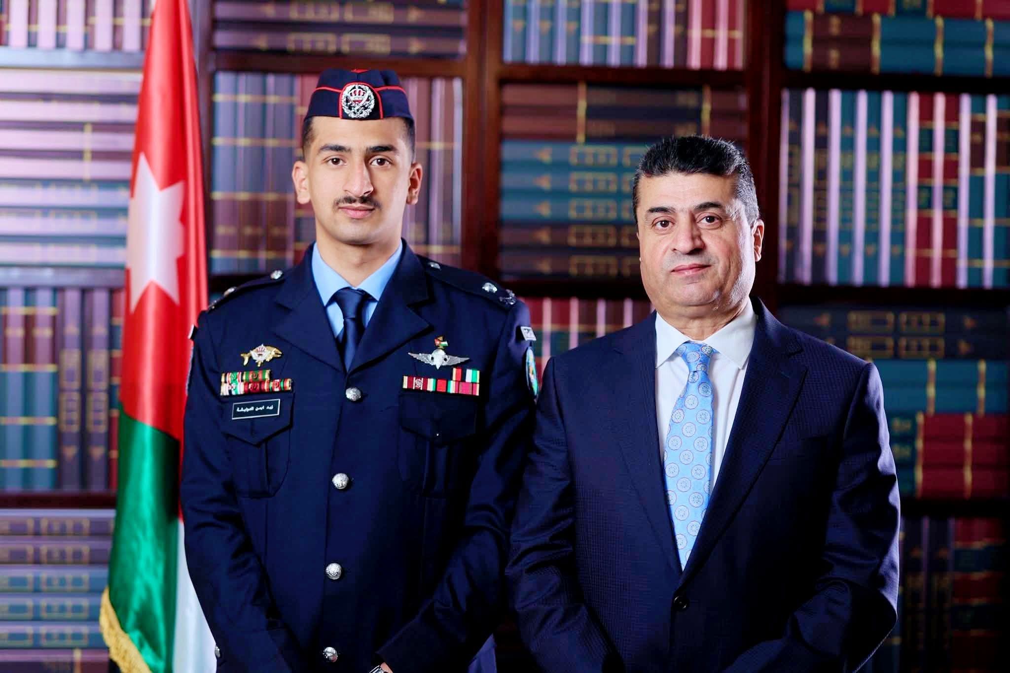 تهنئة للباشا ايمن العوايشه بمناسبة تخرج نجله الملازم "زيد" من كلية الشرطة بدولة قطر 
