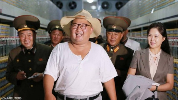 بالصور  ..  الاستخبارات الأمريكية تنشر صوراً غريبة لزعيم كوريا الشمالية  