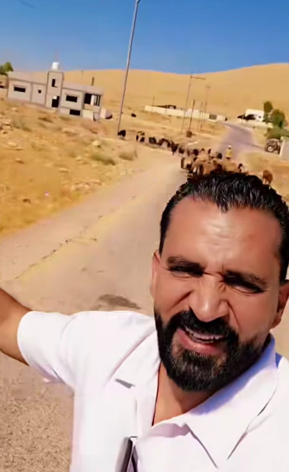 بالفيديو :معلم أردني يوثق قصة فتى أردني يرعى الأغنام ويتفوق في دراسته بالمفرق 