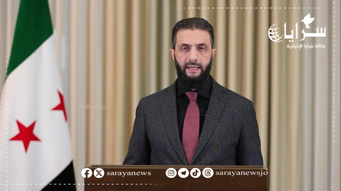بالفيديو  ..  أول كلمة للشرع حول الأحداث الأخيرة في الساحل السوري