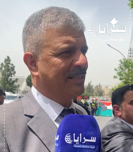 بالفيديو  ..  النائب إياد جبرين يؤكد للمعتصمين أمام مجلس النواب تقديم مذكرة نيابية لإصدار عفو عام 