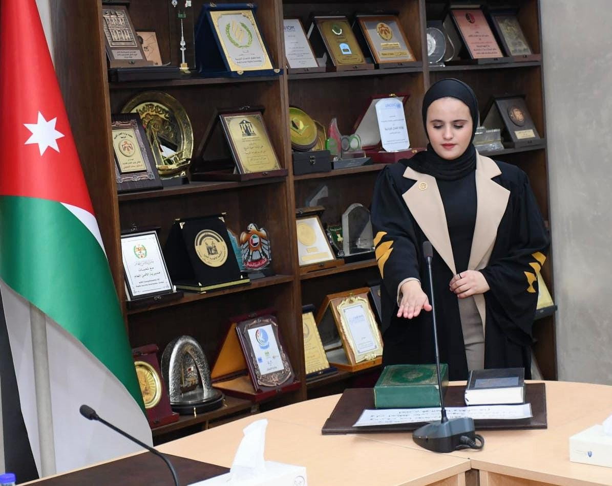 المحامية لميس نائل الجبور  ..  مبارك