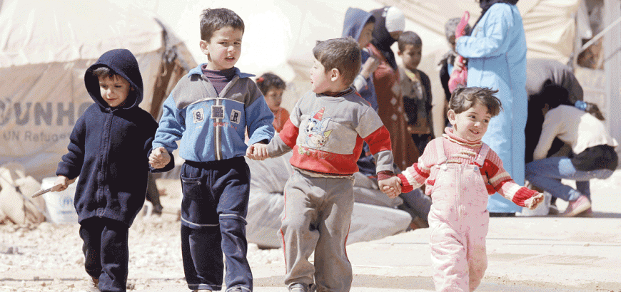 المفرق : 3000 مولود سوري جديد في مخيم الزعتري 