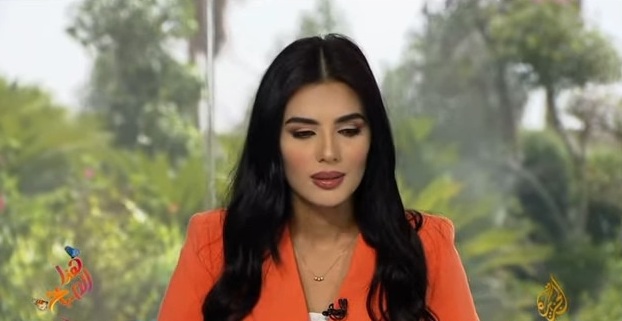بالفيديو ..  مذيعة الجزيرة “لينا قيشاوي” تتعرض للإغماء على الهواء
