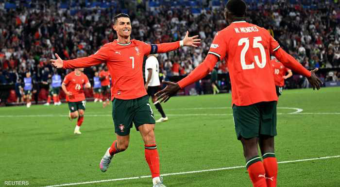 رونالدو يكسر عقدة ألمانيا ..  ويقود البرتغال لنهائي دوري الأمم