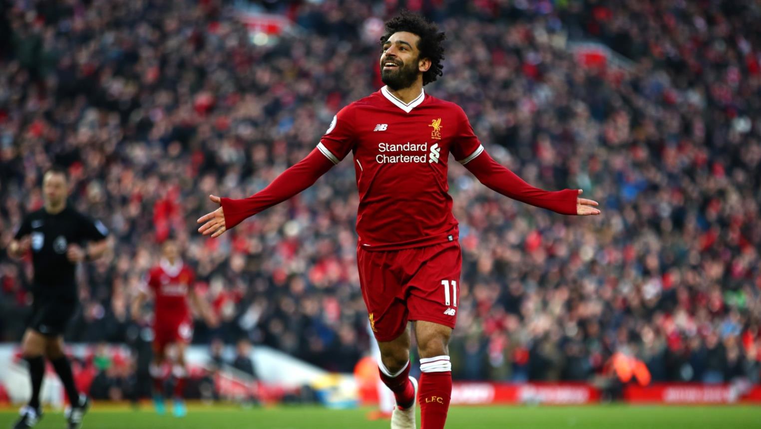 ليفربول يتغزل بـ"محمد صلاح" بعد الفوز على اياكس  ..  "الله على حبك انت"-صورة