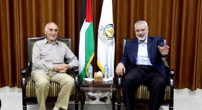 المصري يلتقي بـ"هنية" لإنهاء الإنقسام الفلسطيني و يبرق لـ"عباس"  ..  فكيف رد عليه؟  ..  وثيقة