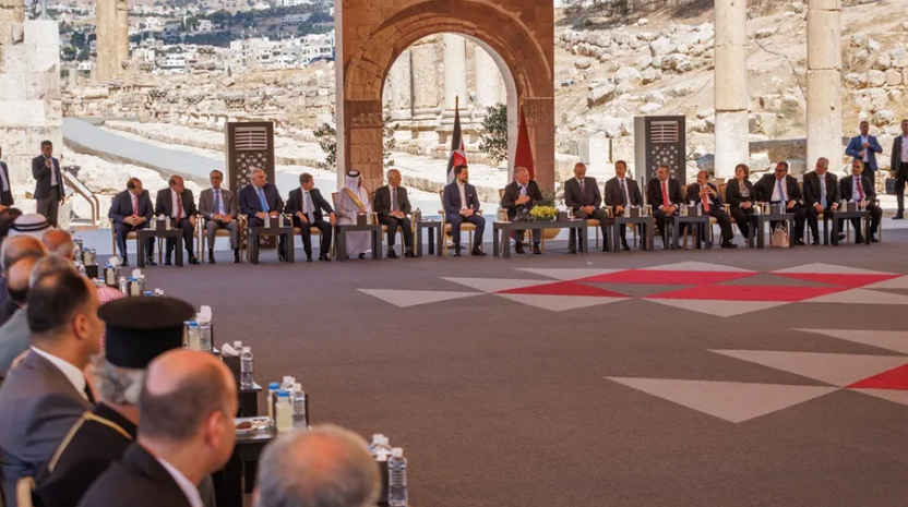حديث الملك في جرش ..  ثبات الموقف الأردني برفض الخطاب الصهيوني