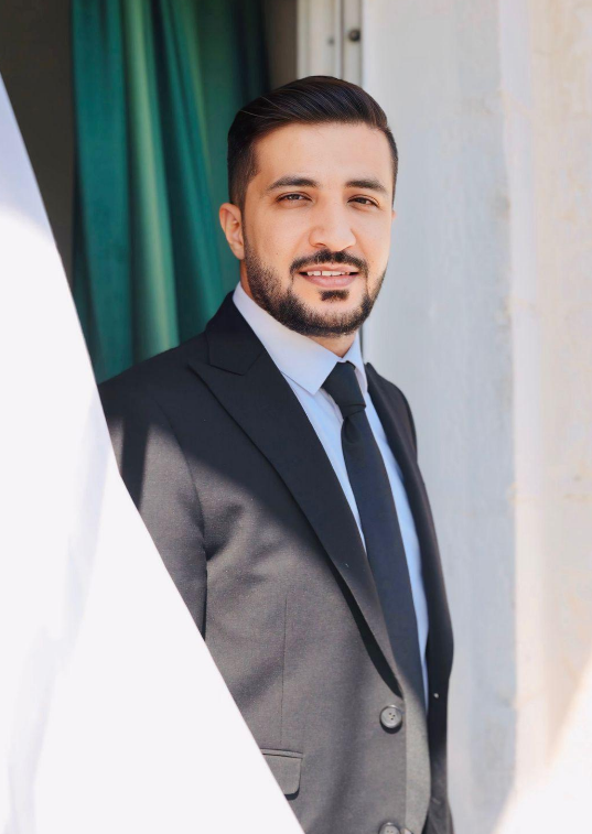 تهنئة بزفاف الدكتور قصي أبو عديلة المشاقبة