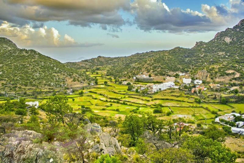 بالصور  ..  أفضل الأماكن السياحية في تنومة السعودية