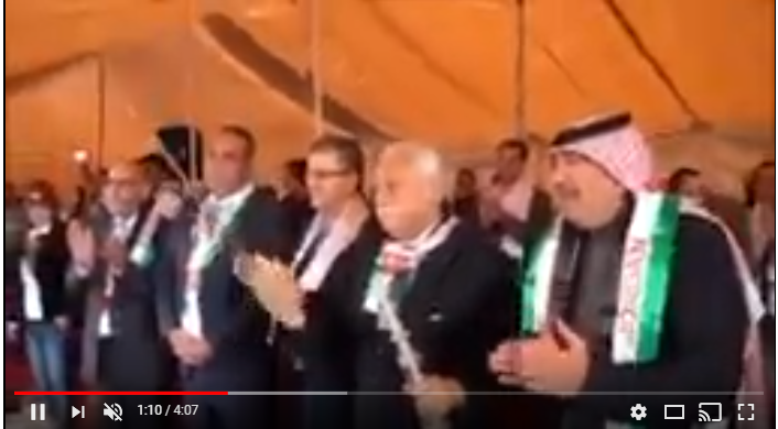 بالفيديو  ..  بلتاجي يرقص على انغام الدحية الاردنية 