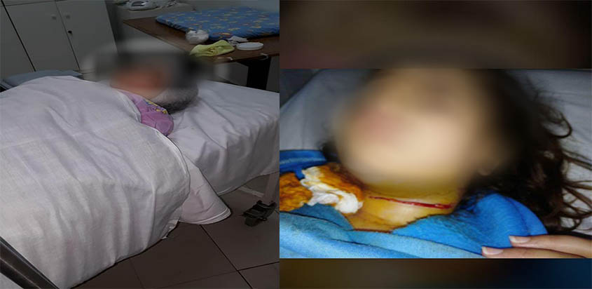 ام عشرينية  بلا رحمة تجز رقبة طفلتيها بالسكين و هما نائمتين 