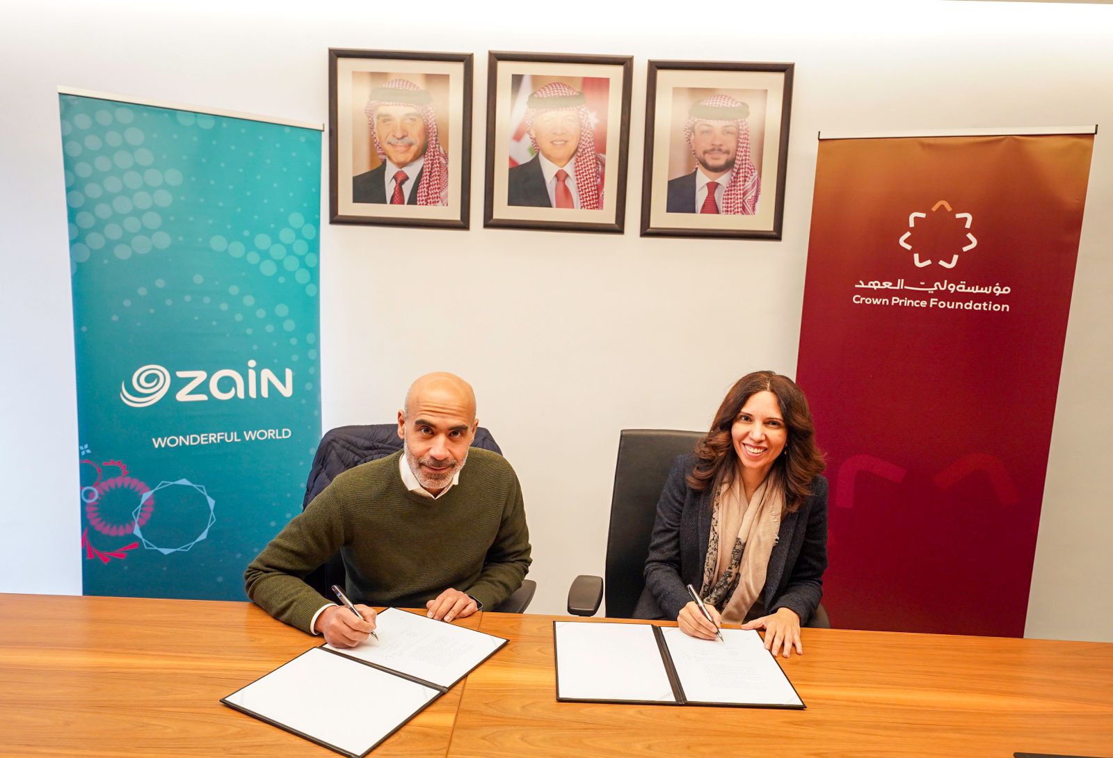 تجديد مذكرة التفاهم بين منصة زين للإبداع ومؤسسة ولي العهد
