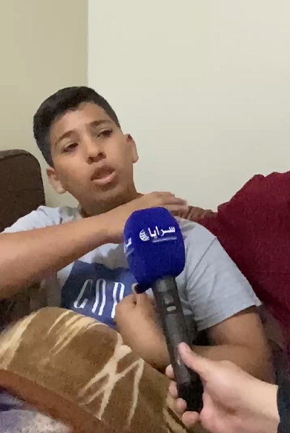 "تهتك في الخصية" ..  الطفل حمزة يكشف عن تفاصيل مؤلمة لاعتداء زملائه عليه في المدرسة بالزرقاء-فيديو 