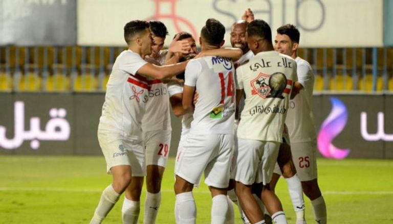 شاهد  ..  مراسم تتويج الزمالك بلقب الدوري المصري 2021