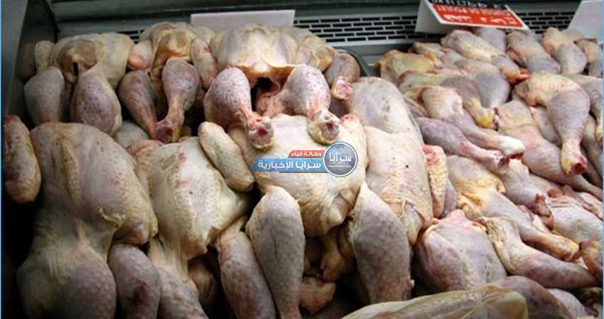  إغلاق مصنع للأغذية وإتلاف نصف طن من الدجاج والكبدة الفاسدة في الزرقاء