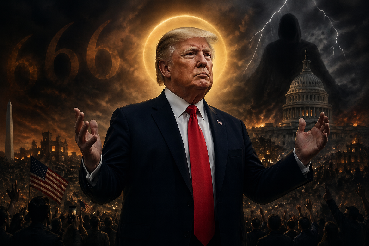  هل ترامب المسيح الدجّال؟ 